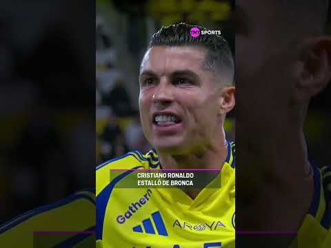 Â¡SACADÃSIMO EL BICHO! ð¥ Cristiano Ronaldo no pudo ocultar su bronca tras sufrir el 3-2