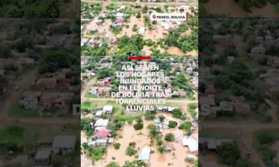 Así se ven los hogares inundados en el norte de Bolivia tras torrenciales lluvias