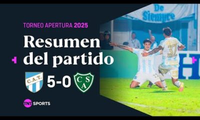 ATLÃTICO TUCUMÃN GOLEÃ a SARMIENTO | #AtleticoTucuman 5-0 #Sarmiento | Resumen