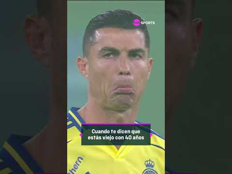 Â¿Viejo con 40 aÃ±os? A #CristianoRonaldo no le importa