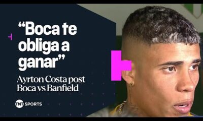 Ayrton Costa: “Va a ser una linda experiencia. Boca te obliga a ganar”