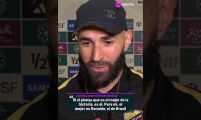Benzema le respondiÃ³ a Cristiano Ronaldo ð¥
