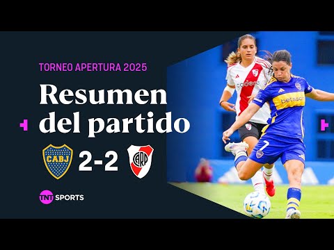 BOCA y RIVER IGUALARON en un PARTIDAZO ð¥ | #Boca 2-2 #River | Resumen