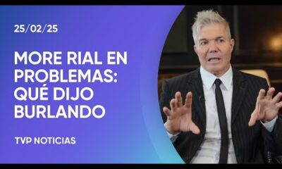 Burlando opínó sobre la situación procesal de Morena Rial