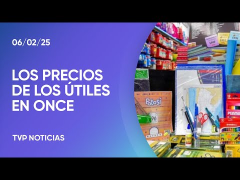 Canasta escolar: mientras hay aumentos de hasta el 80%, en Once hay muy buenas ofertas Canasta escolar: mientras hay aumentos de hasta el 80%, en Once hay muy buenas ofertas