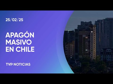 Casi todo Chile, a oscuras Casi todo Chile, a oscuras