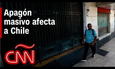 Chile declara estado de excepción por el apagón masivo que afecta al país