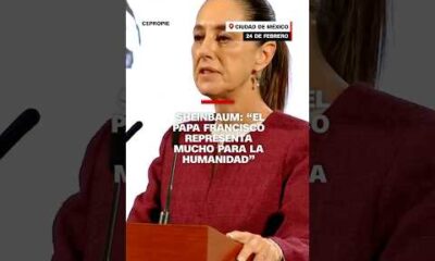 Claudia Sheinbaum dijo que el papa Francisco representa mucho para la humanidad