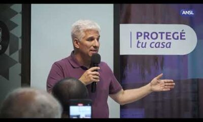 Claudio Poggi en Entrega de Escrituras y presentación del programa “Protege tu casa”