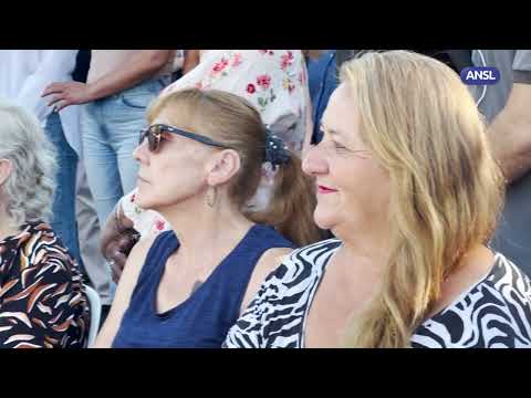 Claudio Poggi en puesta en valor ‘Plaza Élida’