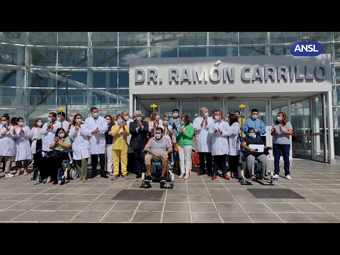 Claudio Poggi, gobernador de San Luis Alta de trasplantados