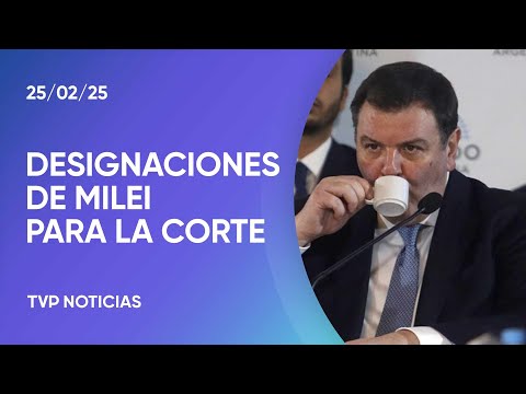 Corte Suprema: el Gobierno nombró a Ariel Lijo y Manuel García Mansilla por decreto