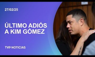 Crimen de Kim Gómez: último adiós y pedido de justicia