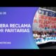 Ctera marchó al Palacio Pizzurno para protestar por paritarias Ctera marchó al Palacio Pizzurno para protestar por paritarias