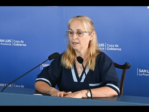 Dra. Maria Esther D`angelo, Jefa de Servicio de Inmunizaciones.