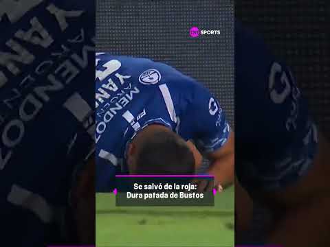 DurÃsima patada de Fabricio Bustos y el lateral de River recibió la amarilla âï¸ð¨ DurÃsima patada de Fabricio Bustos y el lateral de River recibió la amarilla âï¸ð¨