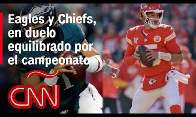 Eagles y Chiefs, en duelo equilibrado por el campeonato