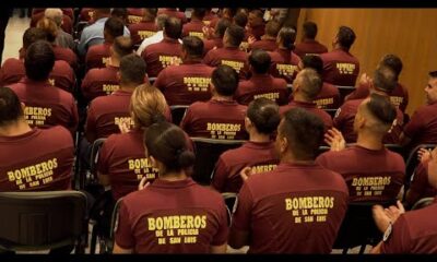 El cuerpo de Bomberos de la Policía celebró 79 años de vida y recibirá nuevos equipos