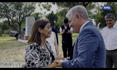 El gobernador Claudio Poggi inauguró el ciclo lectivo 2025