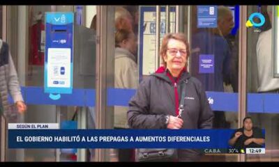 El Gobierno habilitó los aumentos diferenciales en las prepagas