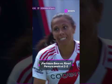 El gol de Campos que le dio el empate final a River ante Boca en un PARTIDAZO