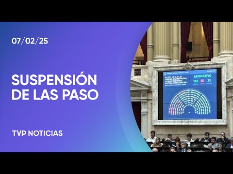 El oficialismo logró darle media sanción a la suspensión de las PASO