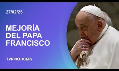 El Papa durmió bien por tercera noche consecutiva