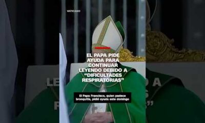 El papa pide ayuda para continuar leyendo debido a “dificultades respiratorias”