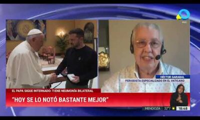 El Papa sigue internado con buen pronóstico