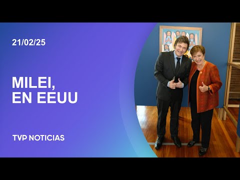 El presidente Milei, en Washington: habla en el BID y se reúne con el titular del Banco Mundial El presidente Milei, en Washington: habla en el BID y se reúne con el titular del Banco Mundial