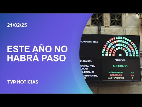 El Senado convirtió en ley la suspensión de las elecciones primarias de este año El Senado convirtió en ley la suspensión de las elecciones primarias de este año
