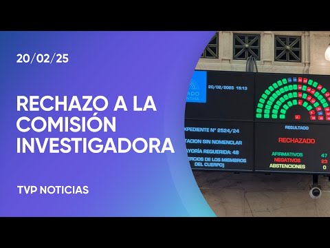 El Senado rechazó crear una Comisión Investigadora por el caso de la criptomoneda $Libra