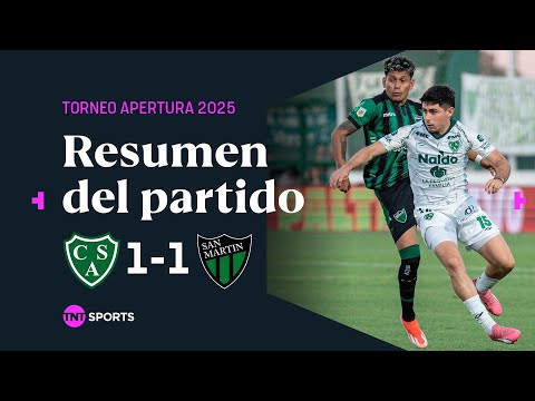 EMPATE en JunÃ­n entre SARMIENTO y SAN MARTÃN ð¤ | #Sarmiento 1-1 #SanMartÃ­nSanJuan | Resumen