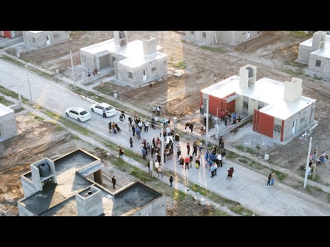 En Justo Daract, el sueño de la casa propia se materializa con el avance de las obras En Justo Daract, el sueño de la casa propia se materializa con el avance de las obras