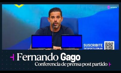 EN VIVO: Fernando Gago habla en conferencia de prensa tras Boca vs. Rosario Central