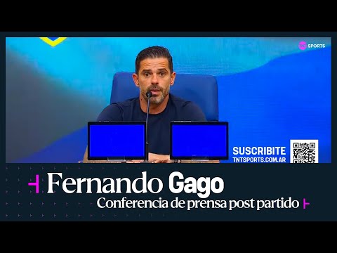 EN VIVO: Fernando Gago habla en conferencia de prensa tras Boca vs. Rosario Central