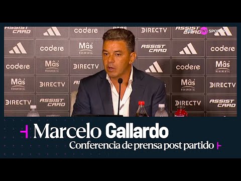 EN VIVO: Marcelo Gallardo habla en conferencia de prensa tras Godoy Cruz vs. River