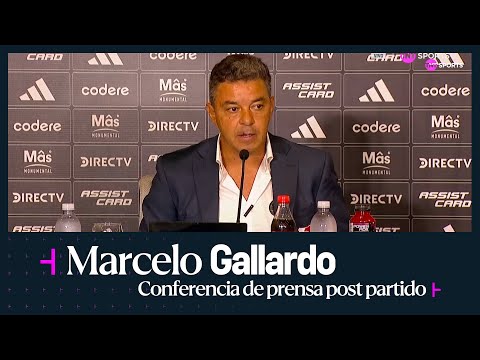 EN VIVO: Marcelo Gallardo habla en conferencia de prensa tras River vs. Independiente