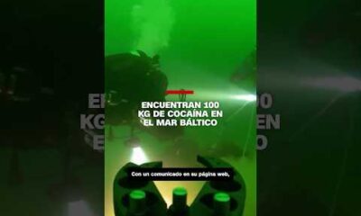 Encuentran 100 kg de cocaína en el mar Báltico
