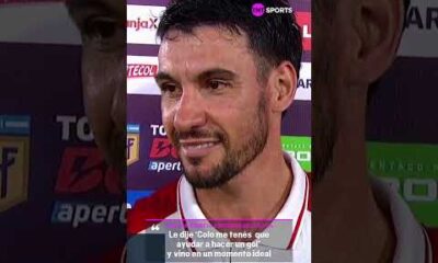 Fabio Pereyra convirtiÃ³ el primer gol de HuracÃ¡n ante San Lorenzo y contÃ³ una charla con Leo Gil