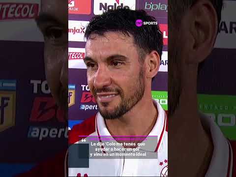 Fabio Pereyra convirtiÃ³ el primer gol de HuracÃ¡n ante San Lorenzo y contÃ³ una charla con Leo Gil