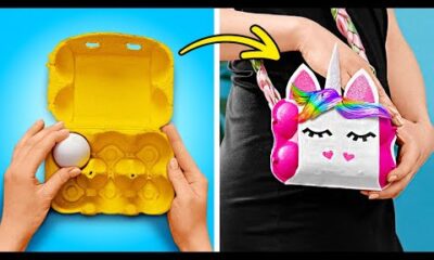 FORMAS CREATIVAS DE REUTILIZAR BANDEJAS DE HUEVO ♻️💖 ¡IDEAS DE RECICLAJE FÁCILES!