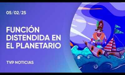 Función distendida en el Planetario