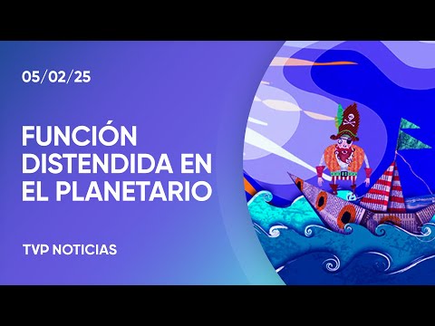 Función distendida en el Planetario Función distendida en el Planetario
