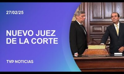 García Mansilla juró como juez de la Corte Suprema de Justicia