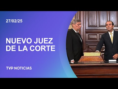 García Mansilla juró como juez de la Corte Suprema de Justicia