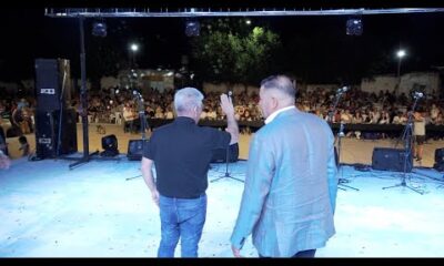 Gobernador Claudio Poggi, participo en ‘Festival de Aguas Claras’ en Nogolí