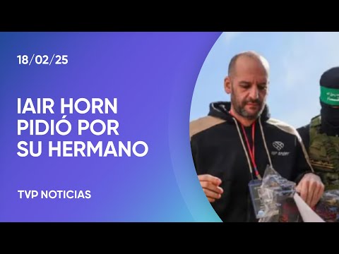 Iair Horn pidió por su hermano, que sigue en manos de Hamas