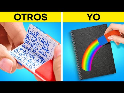 Ideas Locas Para la Escuela Que Harán Tu Vida Más Fácil! 🎒✨