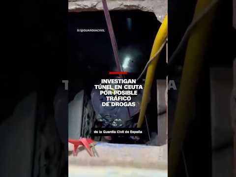 Investigan túnel en Ceuta por posible tráfico de drogas